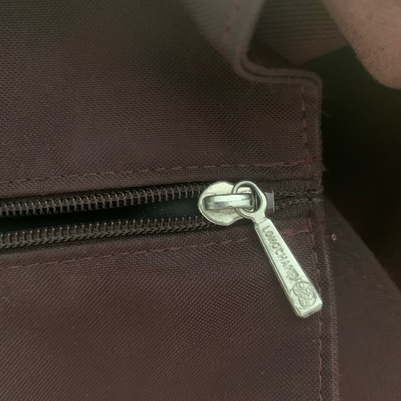 Longchamp unique Striped Canvas Tote Bag - Picture 4 of 11